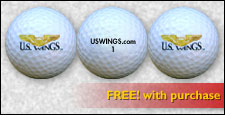 Free US Wings Golf Balls