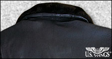 USW USN & USCG Goatskin G-1, Back