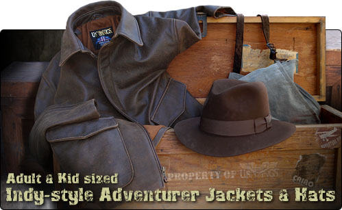 Indy-style Adventurer Jackets & Hats
