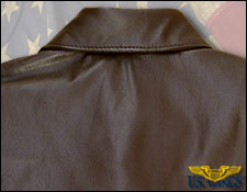 Signature Series Limited Edition WWII Vintage Goatskin A-2, Back