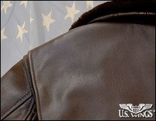 Signature Series Limited Edition WWII Vintage Goatskin G-1, Back