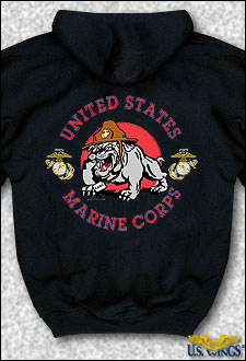 USMC Mascot Hoodie