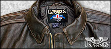 USW Striated Lambskin A-2 2000 Jacket