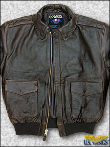USW Striated Lambskin A-2 2000 Jacket