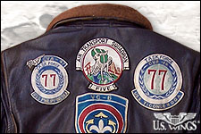 The Cockpit Vintage Goatskin G-1, Back