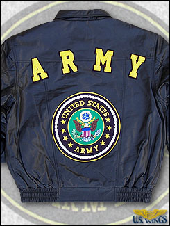 US Army Insignia Jacket, back
