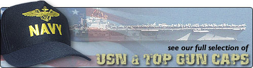 USN & Top Gun Caps