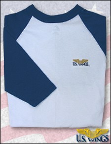 US Wings Boys Baseball Shirt