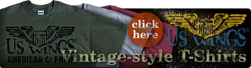 US Wings Vintage-style T-Shirts