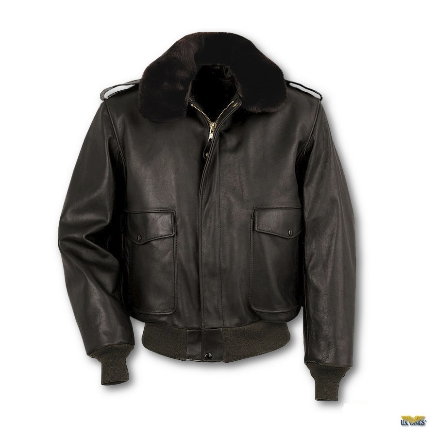 Schott Cowhide Leather Flight Jacket w/zipout Liner