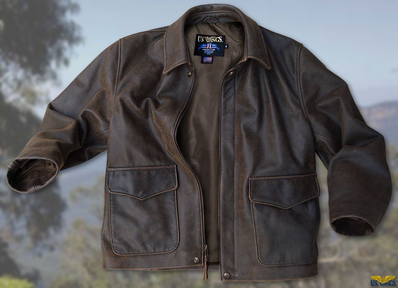 Vintage Cowhide Indy-Style Adventurer Jacket