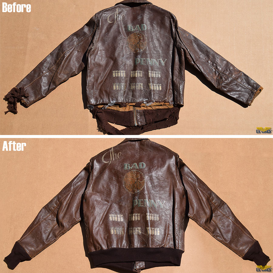 Leather Flight Jacket Repair and Replacement