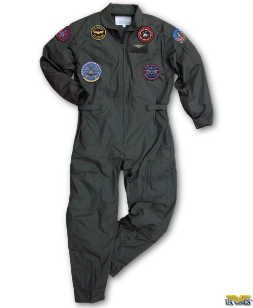 US Wings Top Gun Flight Suit US Wings