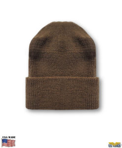 wool watch cap od green us made