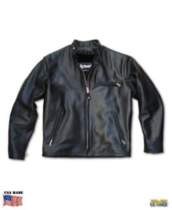 Schott 141 Women's Classic Racer Motorcycle Jacket