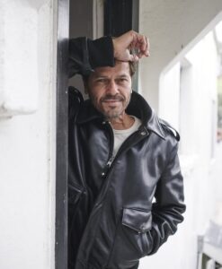 Schott® Cowhide Leather Flight Jacket w/zip-out Liner