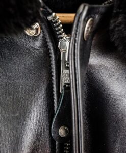 Schott® Cowhide Leather Flight Jacket w/zip-out Liner