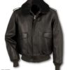 Schott Cowhide Leather Flight Jacket w/zip-out Liner
