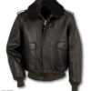 Schott® Cowhide Leather Flight Jacket w/zip-out Liner
