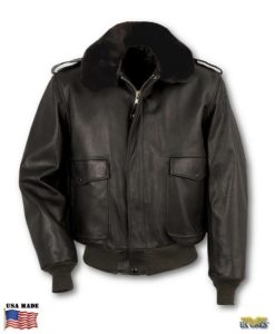 Schott® Antique Lambskin A-2 Flight Jacket - US Wings