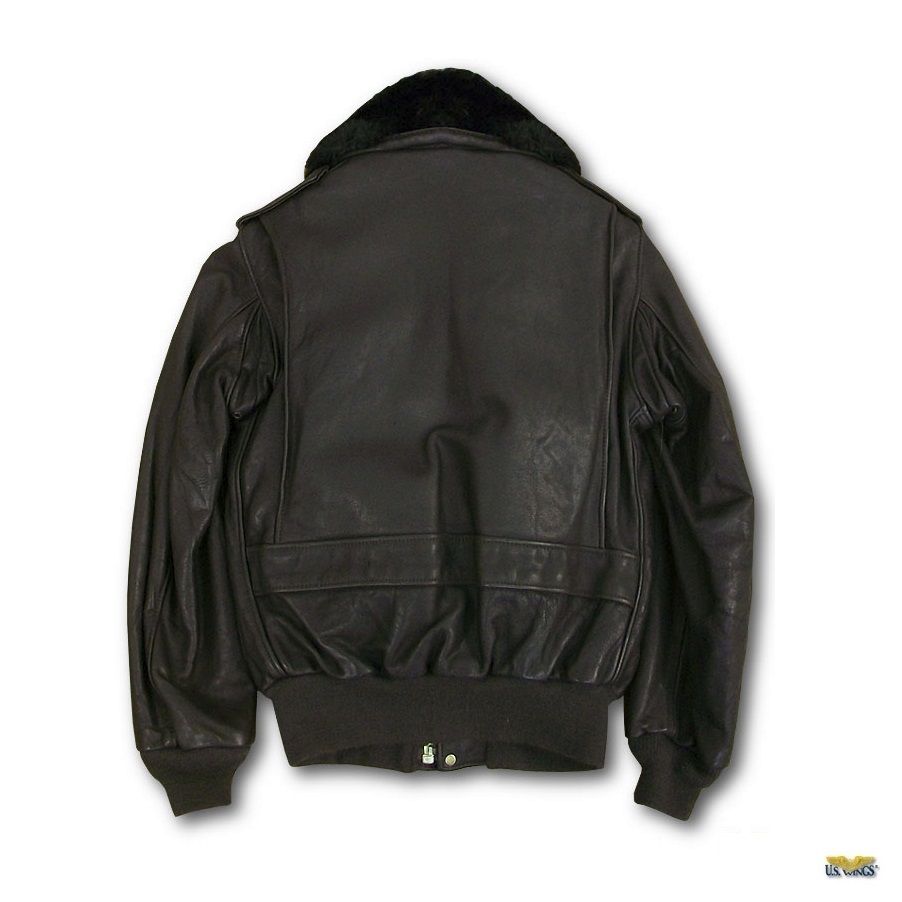 Schott Cowhide Leather Flight Jacket w/zip-out Liner