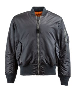 Women's Black MA-1 Flight Jacket