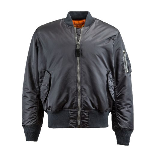 Women's Black MA-1 Flight Jacket