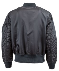 Women's Black MA-1 Flight Jacket