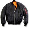 USAF MA-1 Flight Jacket (Black)