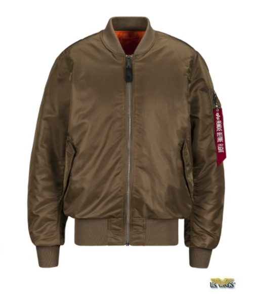 united states air force ma-1 flight jacket od green
