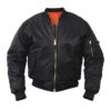 Kid's MA-1 Flight Jacket (Black)