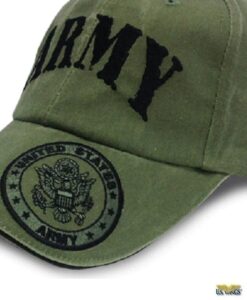 Vintage OD Army Cap