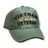 Vintage OD Vietnam Veteran Cap