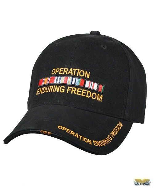 Operation Enduring Freedom Ribbon Cap