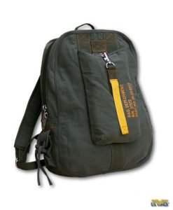 Vintage Canvas Flight Bags