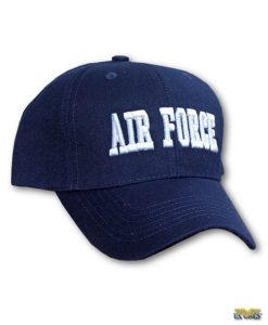 Air Force Cap with Raised Lettering