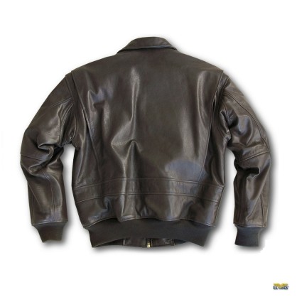 American Bison Leather Jacket Modern A-2