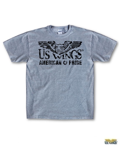 US Wings Vintage-style American Pride T-Shirt