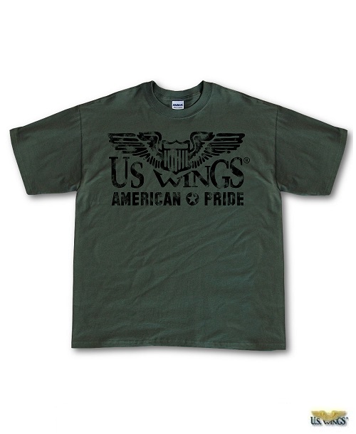 US Wings Vintage-style American Pride T-Shirt