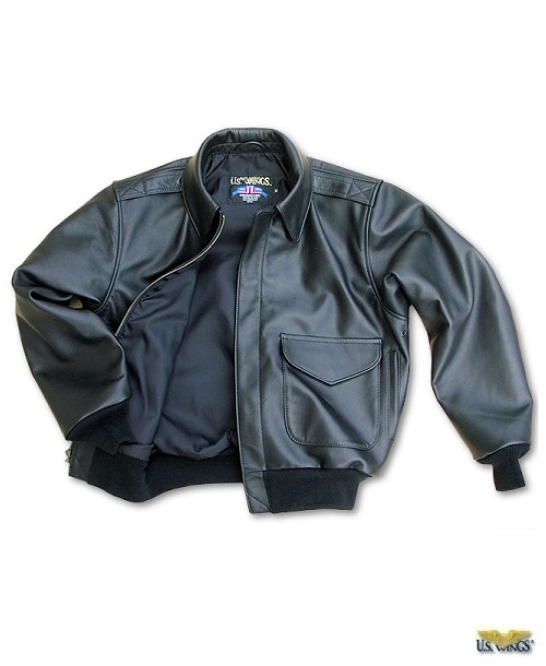 Black bomber jacket modern A 2
