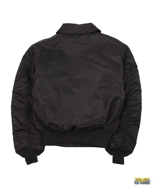 Alpha industries CWU Leather Jacket Black