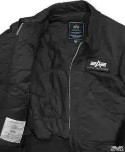 Alpha Black CWU-45P Flight Jacket- US Wings, Inc.