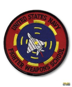 USN Fighters Weapon School Patch