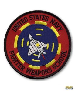 USN Fighters Weapon School Patch