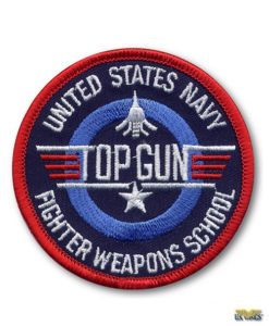 USN Top Gun Fighter Weapons School Patch (3)
