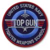 US Navy Top Gun Fighter Weapons School Patch