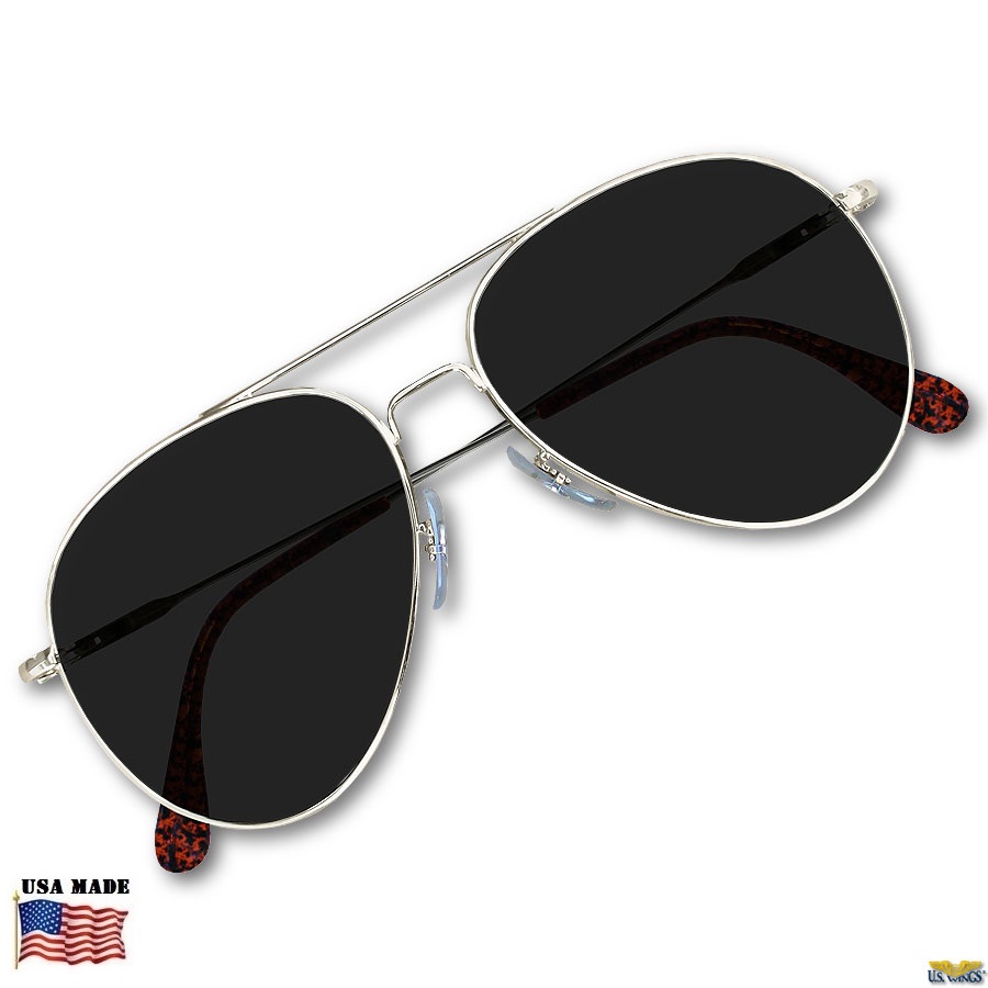 Aviator sunglasses in black and grey | GUCCI® US-nextbuild.com.vn