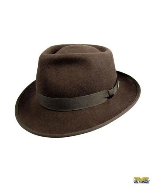 Childs Kids Indiana Jones Fedora Style Costume Accesories Hat Brown One Size 