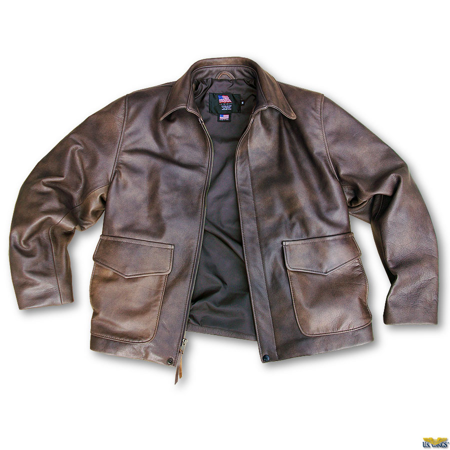 Vintage Cowhide Indy-Style Adventurer Jacket