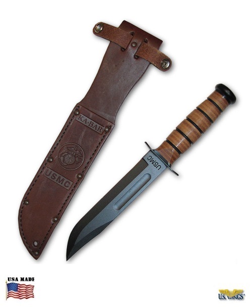 Ka Bar Usmc Combat Knife Us Wings